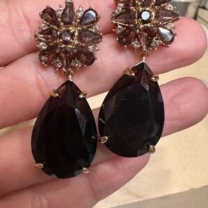 Kate Spade Trellis Bloom Drop Earrings